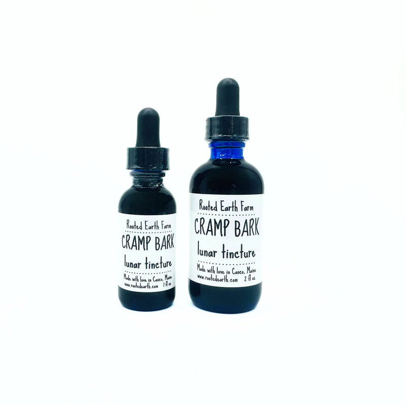 Rooted Earth Farm + Apothecary Cramp Bark Tincture Tinctures + Capsules