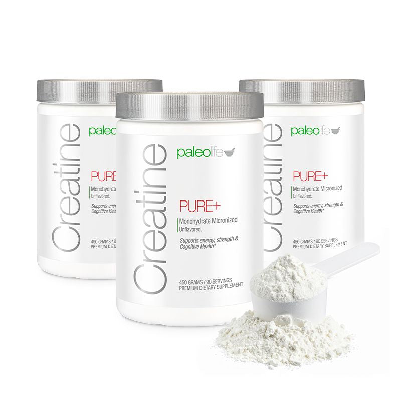 Paleolife Creatine Pure+ White Smoke 3 Pack