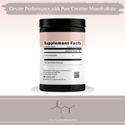 Bellawell Health CREATINE Powder - High Energy Compound Powder White Smoke