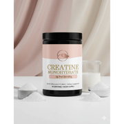 Bellawell Health CREATINE Powder - High Energy Compound Powder Light Gray