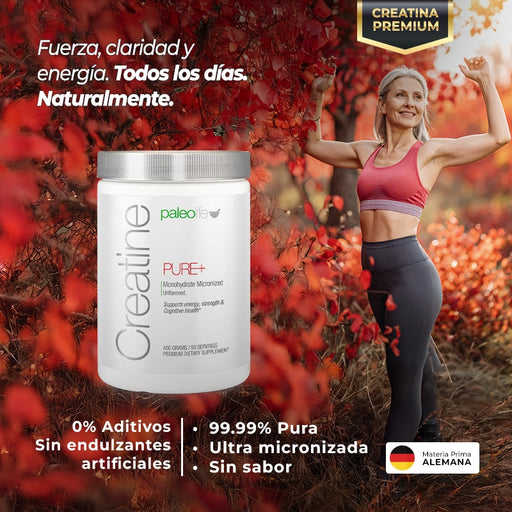 Paleolife Creatine Pure+: Strength and energy (Edición Limitada)