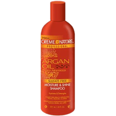 VIP Extensions Creme Of Nature Argan Oil 20 oz Sulfate Free Shampoo/Conditioning Hair Styling Products