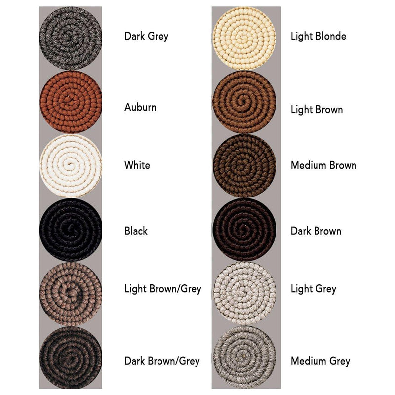 Graftobian Make-Up Company Bulk Crepe Wool, 1 yard braided