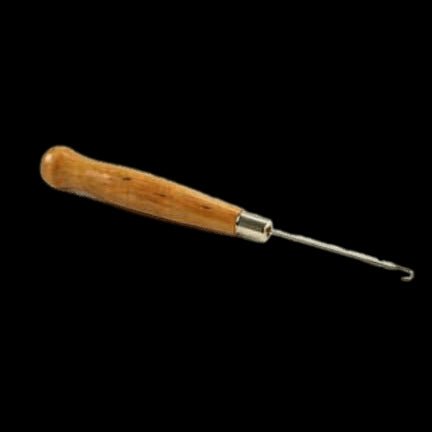 VIP Extensions Crochet Needle / Wood Handle Crochet Needle