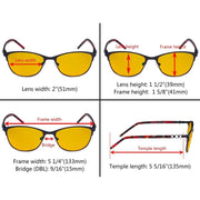 eyekeeper.com Crystal Blue Light Blocking Eyeglasses LX19020-BB90 Eyeglasses