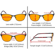 eyekeeper.com Crystal Blue Light Blocking Eyeglasses LX19020-BB98 Eyeglasses