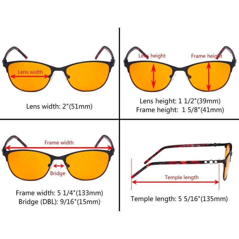 eyekeeper.com Crystal Blue Light Blocking Eyeglasses LX19020-BB98 Eyeglasses