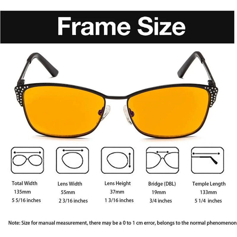 eyekeeper.com Crystal Blue Light Blocking Reading Glasses 4-LX17001 Eyeglasses