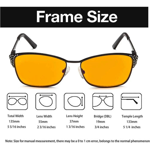 eyekeeper.com Crystal Blue Light Blocking Reading Glasses 4-LX17001 Eyeglasses