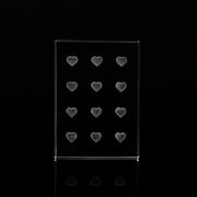 Mega Lash Academy Crystal Glass Glue Palette 2-pack