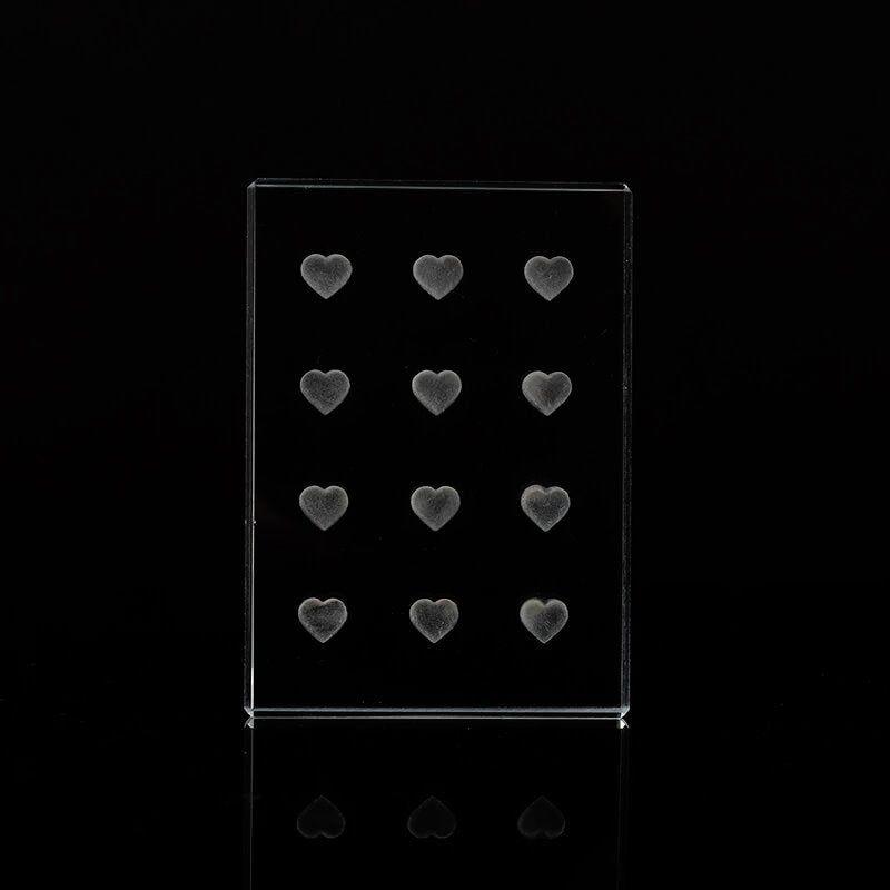 Mega Lash Academy Crystal Glass Glue Palette 2-pack