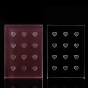 Mega Lash Academy Crystal Glass Glue Palette 2-pack