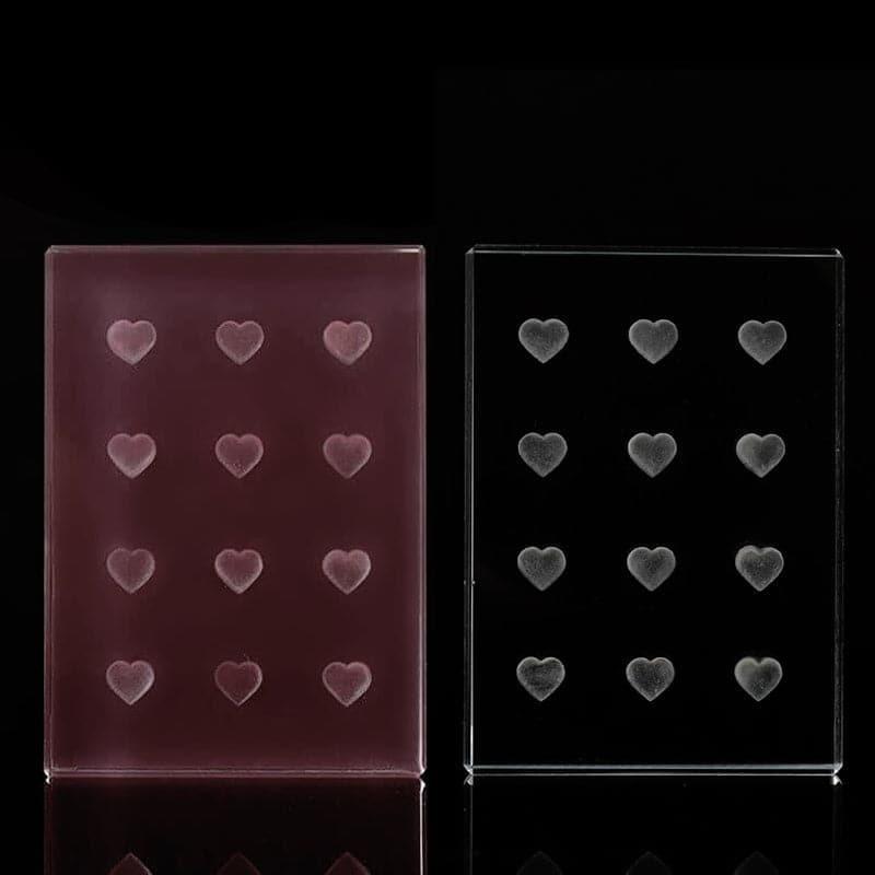 Mega Lash Academy Crystal Glass Glue Palette 2-pack