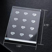 Mega Lash Academy Crystal Glass Glue Palette 2-pack