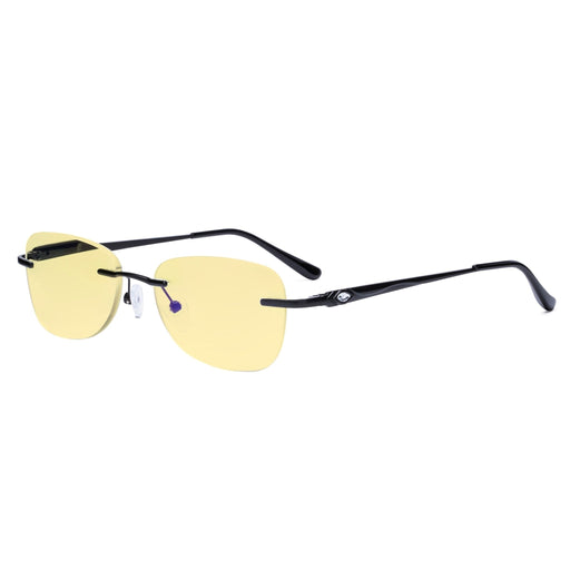 eyekeeper.com Rimless Blue Light Blocking Reading Glasses TMWK9907A Eyeglasses