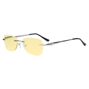 eyekeeper.com Rimless Blue Light Blocking Reading Glasses TMWK9907A Eyeglasses