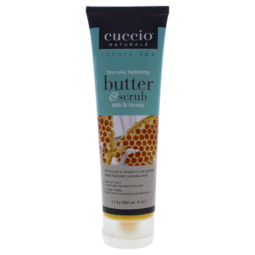VIP Extensions Cuccio Naturale Butter Scrub - Exfoliates And Hydrates - 4 Oz Skin Care