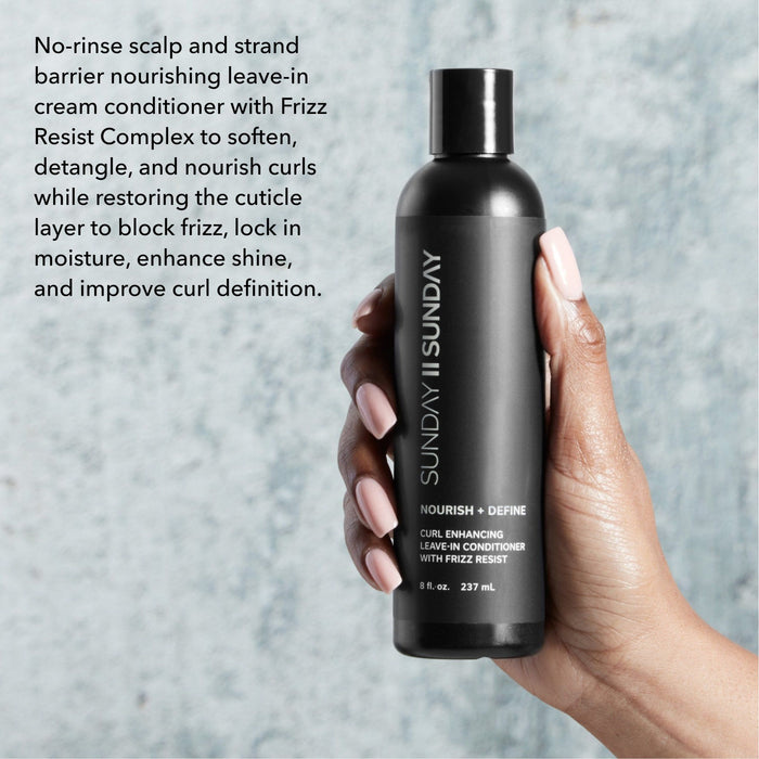 Sunday Ii Sunday - Curl Enhancing Leave-In Conditioner With Frizz-Resist Complex