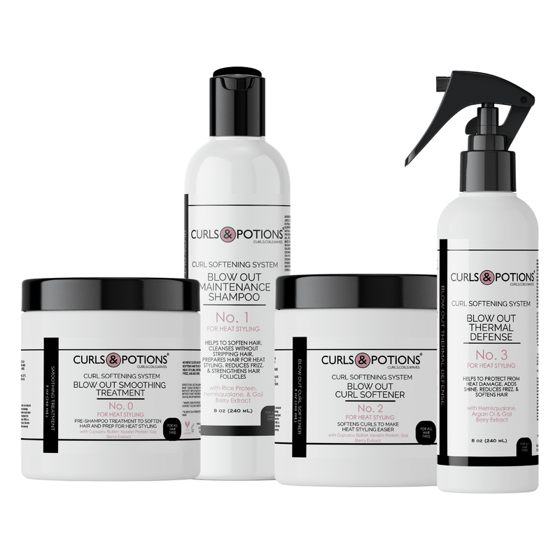 Curls & Potions Blow Out Smoothing Treatment No. 0 Stylers