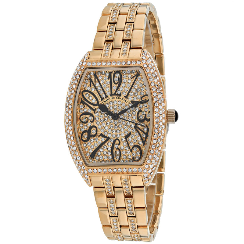 Bids.com Christian Van Sant Women's Elegant Sparkle Watches