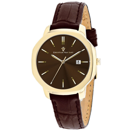 Bids.com Christian Van Sant Women's Octave Slim Watches White Smoke Default Title