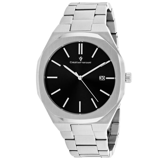 Bids.com Christian Van Sant Men's Octavius Slim Watches White Smoke Default Title