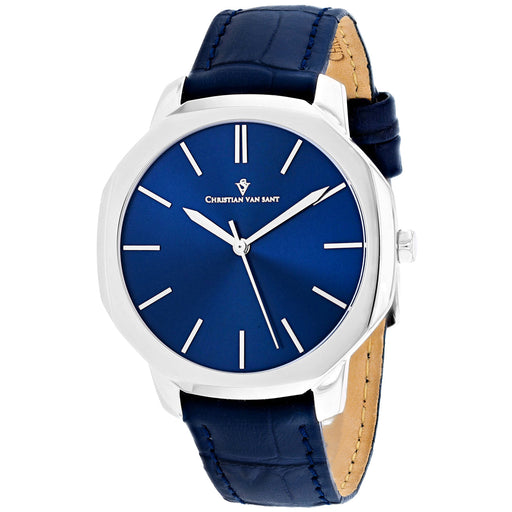 Bids.com Christian Van Sant Men's Octavius Slim Watches White Smoke Default Title