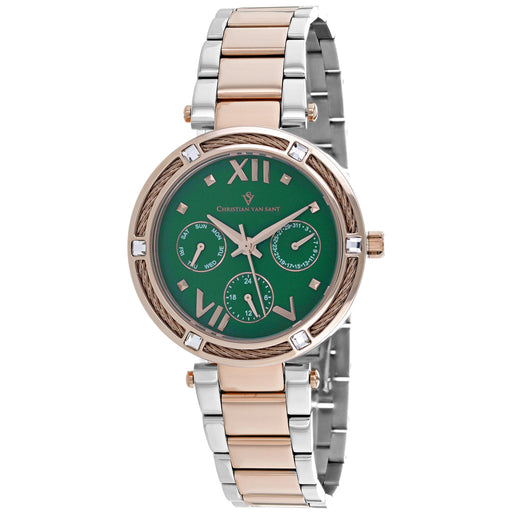 Bids.com Christian Van Sant Women's Sienna Watches White Smoke Default Title