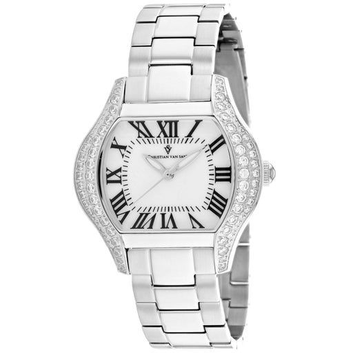 Bids.com Christian Van Sant Women's Bianca Watches White Smoke Default Title