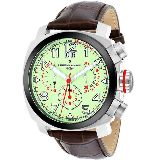 Bids.com Christian Van Sant Men's Grand Python Watches White Smoke Default Title
