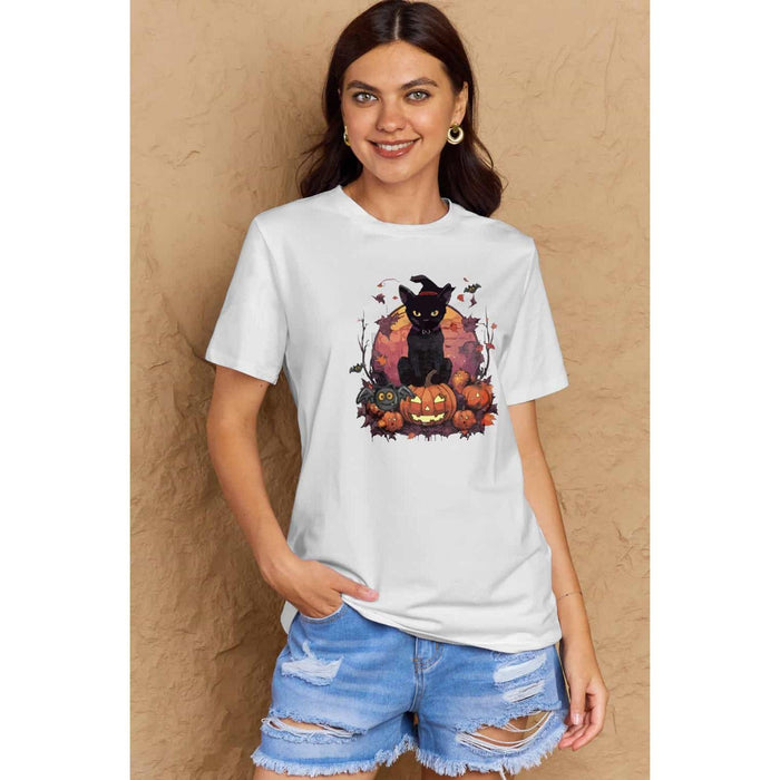 Simply Love Full Size Halloween Theme Graphic T-Shirt