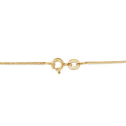Bids.com 14K Yellow Gold Plated .925 Sterling Silver 1.0 Cttw Champagne Diamond Heart Pendant Necklace (K-L Color, I1-I2 Clarity) - 18" Necklaces