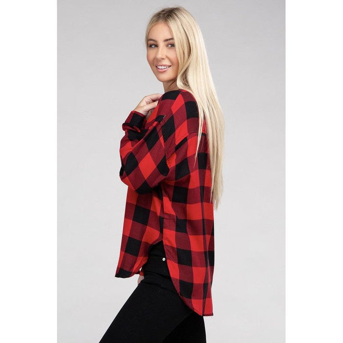 Classic Plaid Flannel Shirt