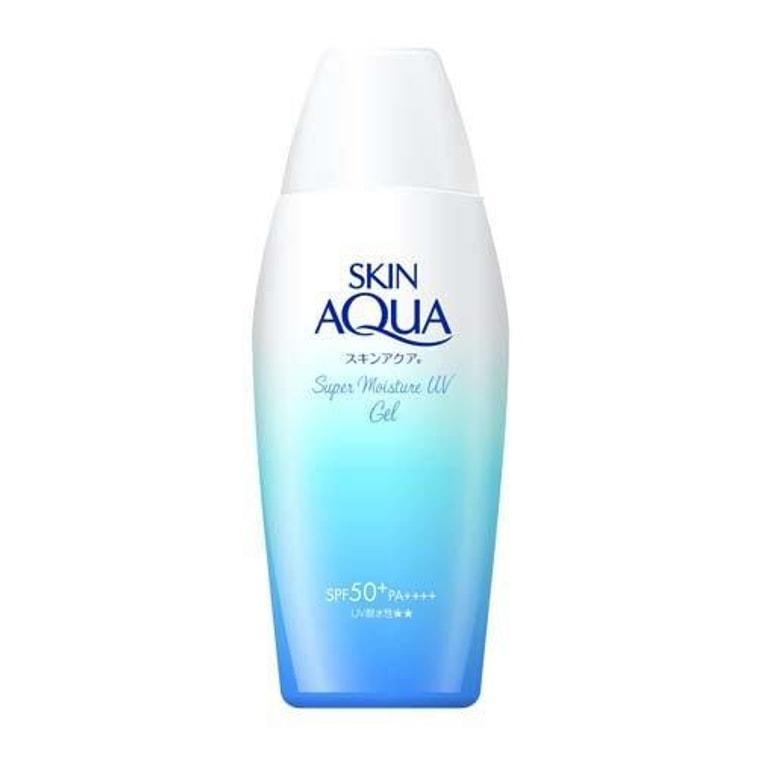AsiaBeautyMall Rohto Skin Aqua UV Super Moisture Gel SPF 50+ PA++++ 110g New Version Sunscreen