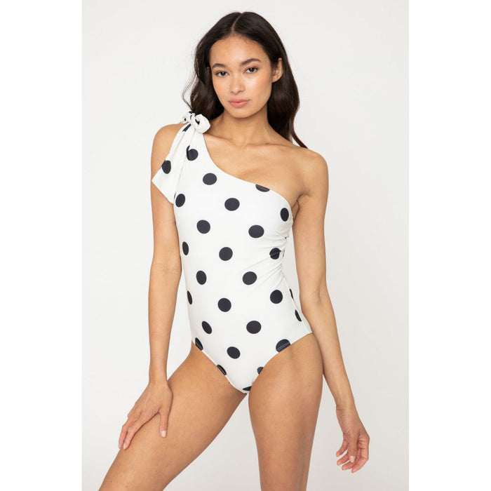 Marina West Swim Deep End One-Shoulder One-Piece Swimsuit