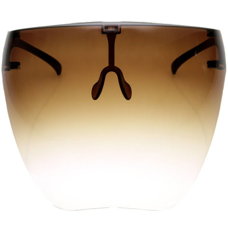 zeroUV Ombre Protective Face Shield Full Cover Visor Glasses/Sunglasses (Anti-Fog) D188 Sunglasses