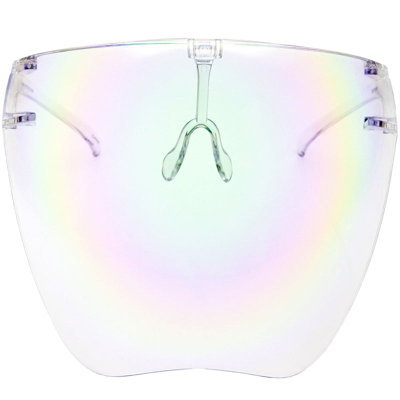 zeroUV Protective Face Shield Full Cover Visor Glasses/Sunglasses (Anti-Fog) D188 Sunglasses