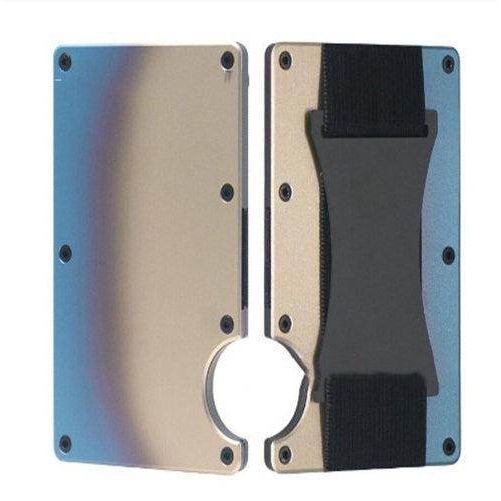 SmartPursue™ Carbon Fiber Wallet - RFID Blocking Metal Card Holder Card Wallet