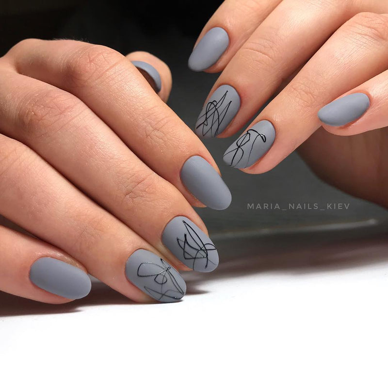 nbmsupply KOMILFO GEL POLISH DELUXE SERIES DUSK COLLECTION D292 (LIGHT GRAY, ENAMEL), 8 ML 111292