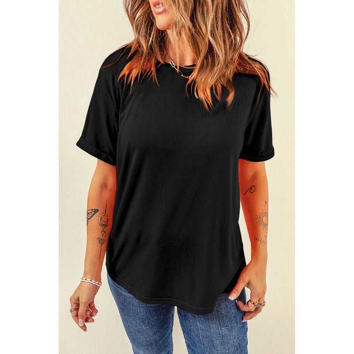 Round Neck Short Sleeve T-Shirt