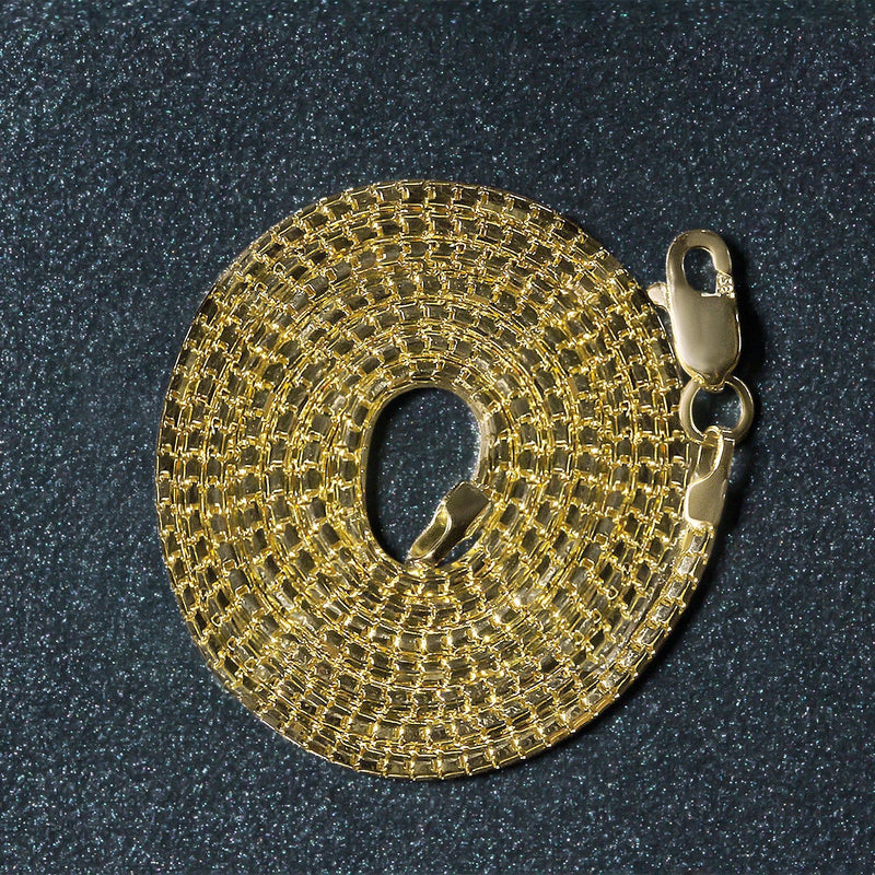 Bids.com 14k Yellow Gold Ice Chain 1.3mm Necklaces