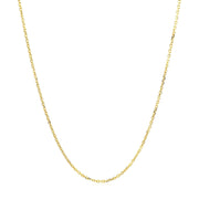 Bids.com 18k Yellow Gold Cable Chain 1.1mm Necklaces