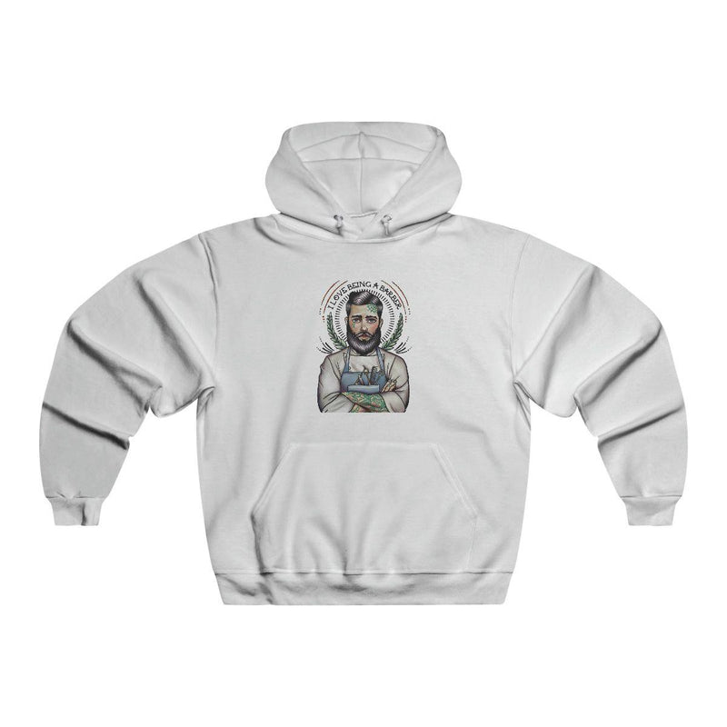 officialilovebeingabarber Men's NUBLEND® Hooded Sweatshirt Hoodie