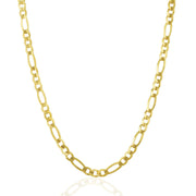 Bids.com 4.5mm 14k Yellow Gold Solid Figaro Chain Necklaces