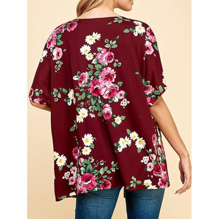 Annva Women Floral Kimono