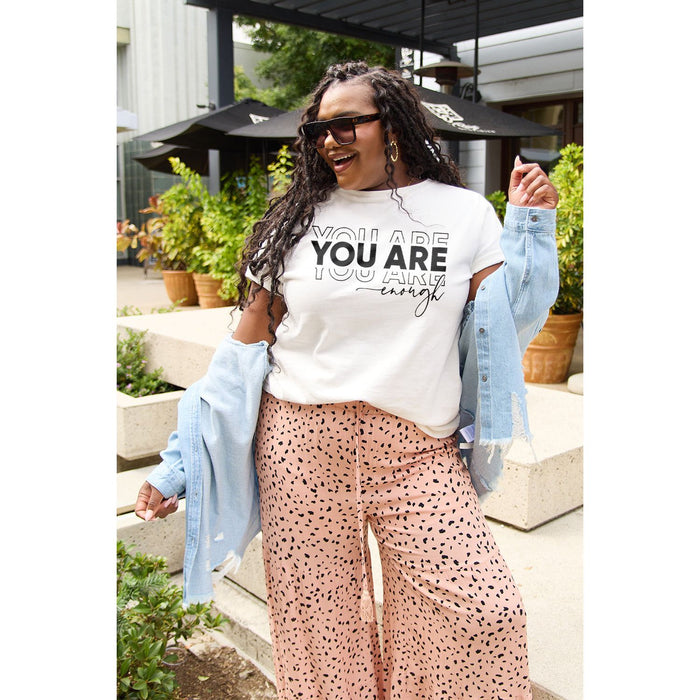 Simply Love YOU ARE ENOUGH Short Sleeve T-Shirt