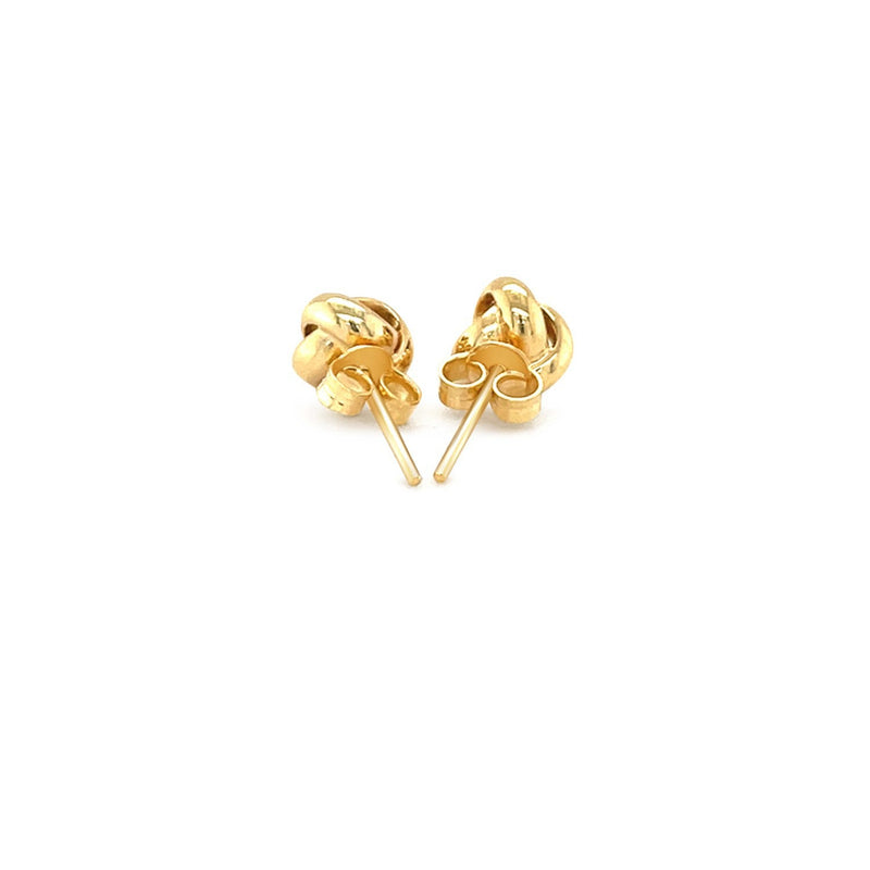 Bids.com 10k Yellow Gold Love Knot Stud Earrings Earrings