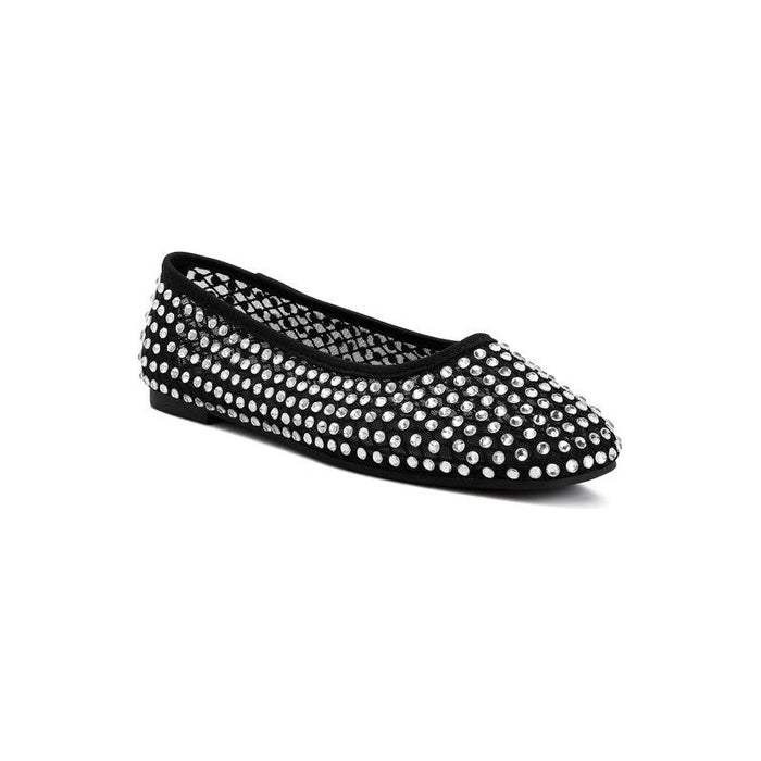 Orson Naked Rhinestone Ballerinas