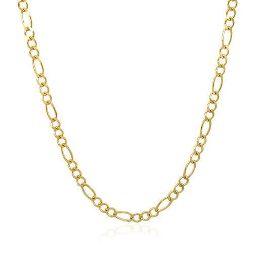 Bids.com 3.0mm 10k Yellow Gold Solid Figaro Chain Necklaces