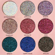 Profusion Cosmetics 20th Anniversary Pressed Glitter Palette Eyes
